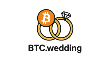BTC.wedding - Creative brandable domain for sale